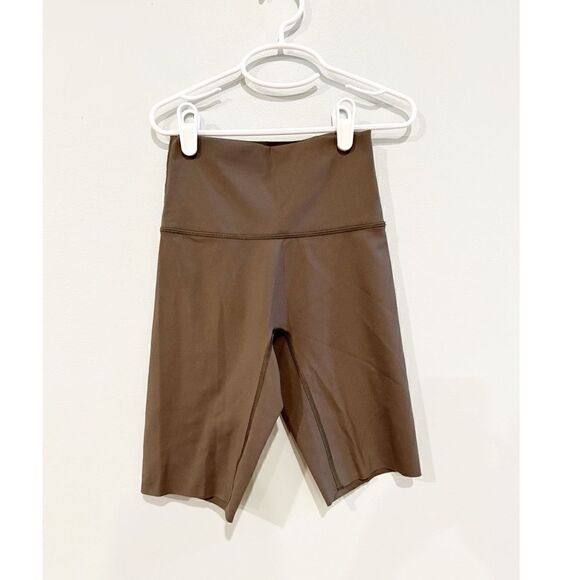 NEW aerie goals biker short arbor Olive 9” - Picture 2 of 5